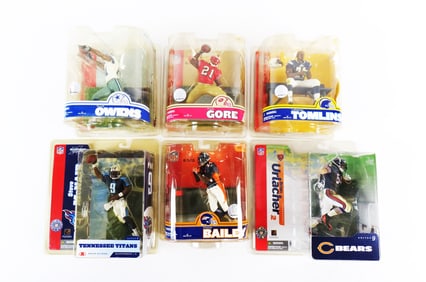 Lot of 6 McFarlane NFL Action Figures
