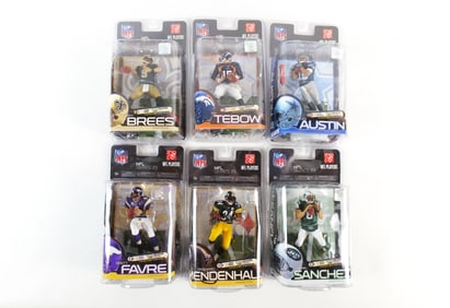 Lot of 6 McFarlane NFL Series 23 Action Figures