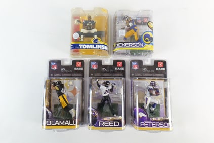 Lot of 5 McFarlane NFL Action Figures