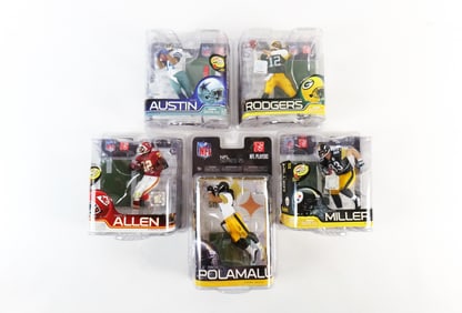 Lot of 5 McFarlane NFL Action Figures