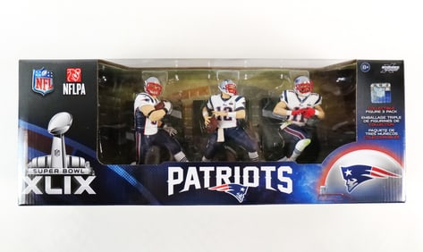 McFarlane New England Patriots Superbowl XLIX Figure Set