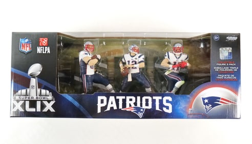 McFarlane New England Patriots Superbowl XLIX Figure Set