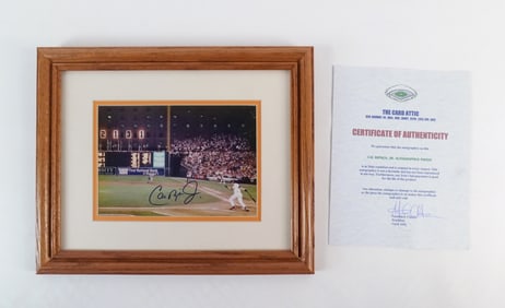 Cal Ripken Jr. Autographed Photo