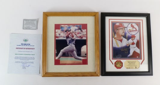 Lot of 2 Mark McGwire St. Louis Cardinals Collectibles