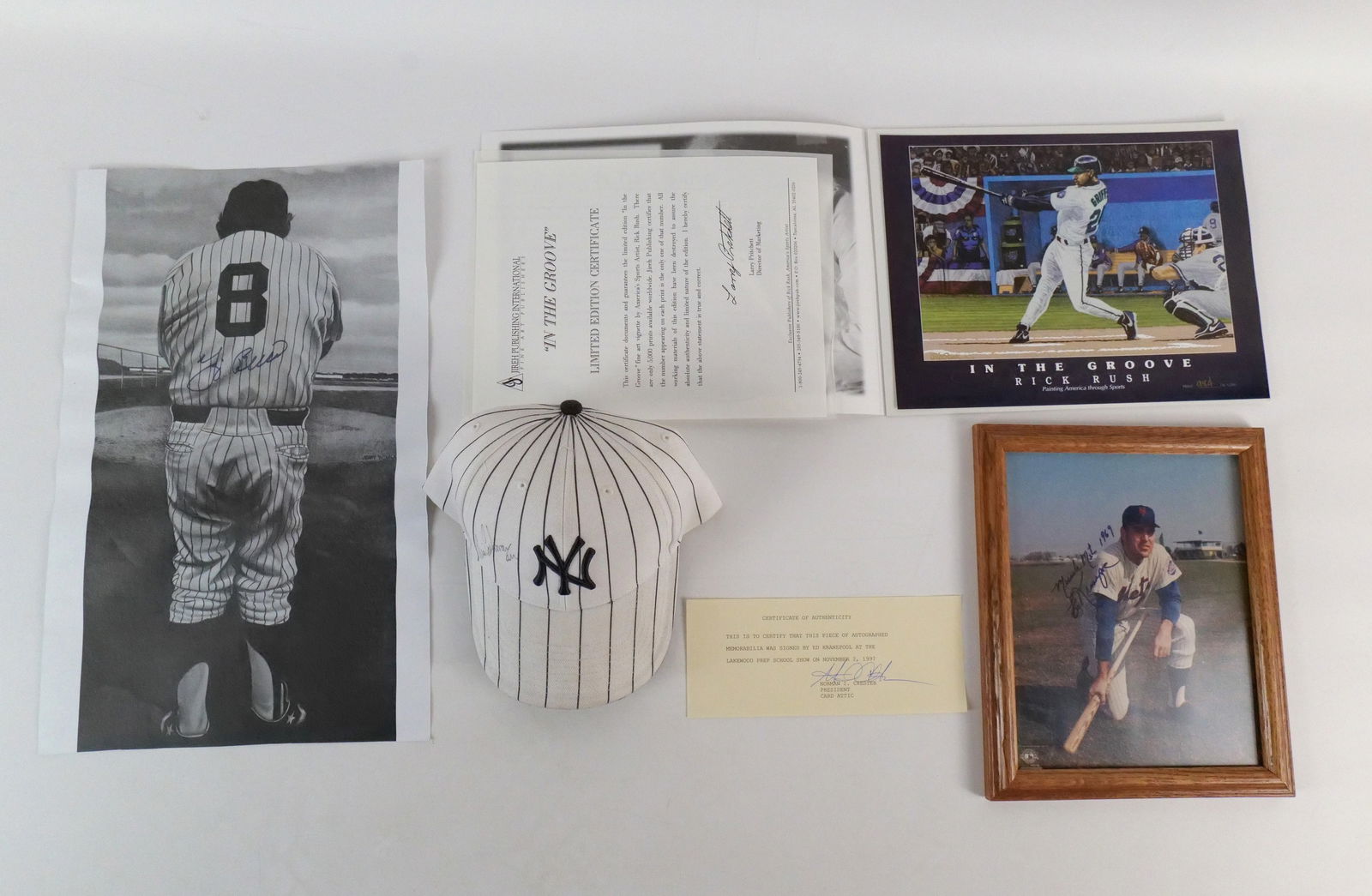 Lot of Baseball Collectibles - Mostly Autographs (1 of 17)