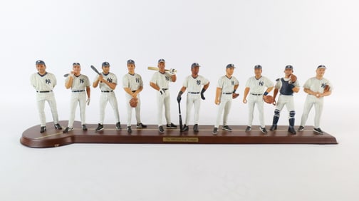 Danbury Mint The 1998 New York Yankees Figure Set