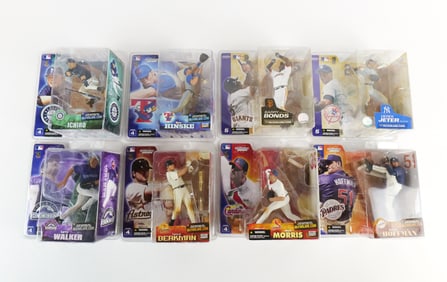 Lot of 8 McFarlane MLB Action Figures