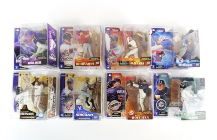 Lot of 8 McFarlane MLB Action Figures