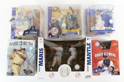 Lot of Mixed McFarlane MLB Action Figures