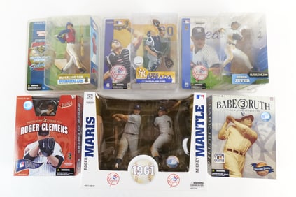 Lot of Mixed McFarlane MLB Action Figures