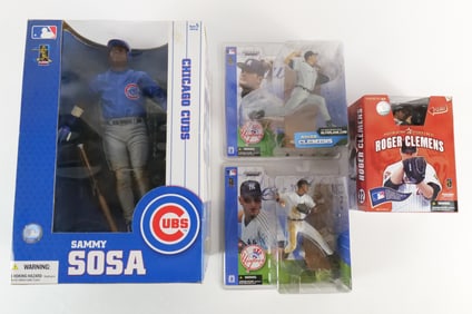 Lot of Mixed McFarlane MLB Action Figures