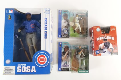 Lot of Mixed McFarlane MLB Action Figures