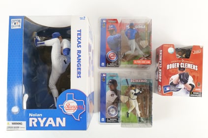 Lot of Mixed McFarlane MLB Action Figures