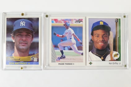 Lot of 3 MLB Rookie Cards