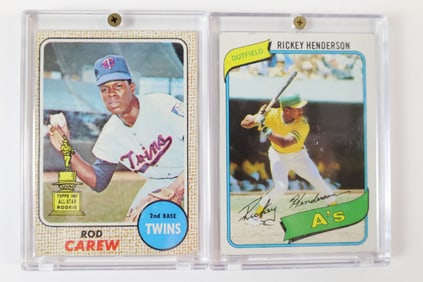 Lot of 2 MLB Rookie Cards