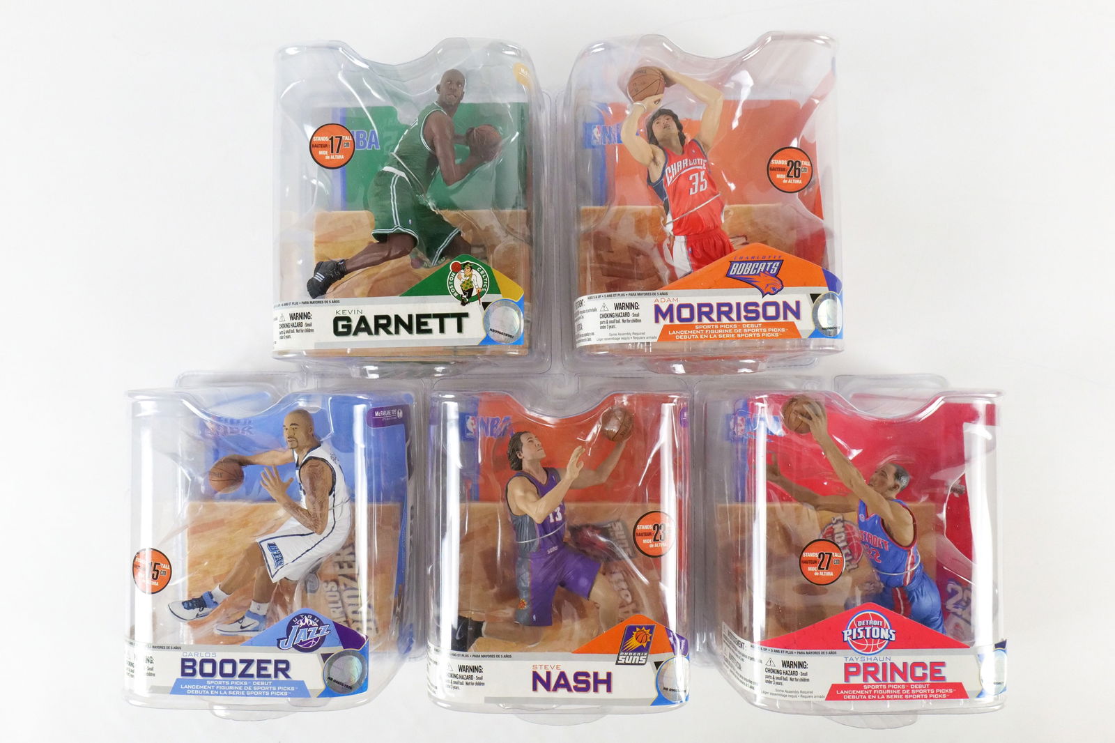 Lot of 5 McFarlane NBA Series 14 Action Figures (1 of 16)