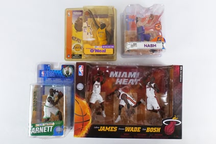 Lot of McFarlane NBA Figures