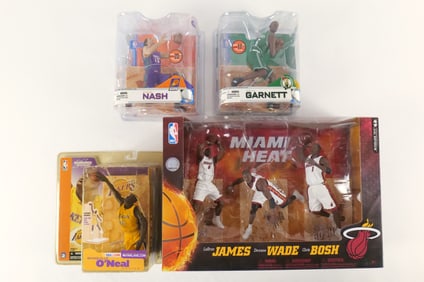 Lot of McFarlane NBA Figures