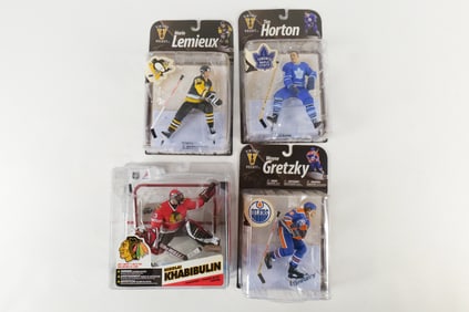 Lot of 4 McFarlane NHL Action Figures