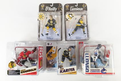 Lot of 5 McFarlane NHL Action Figures