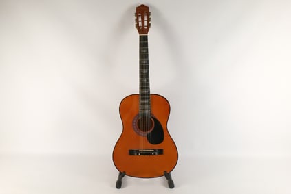 Crescent Six String Acoustic Guitar
