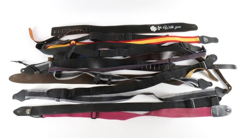 Lot of Guitar Straps