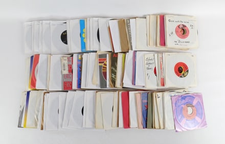 Large Lot of Mixed 45's