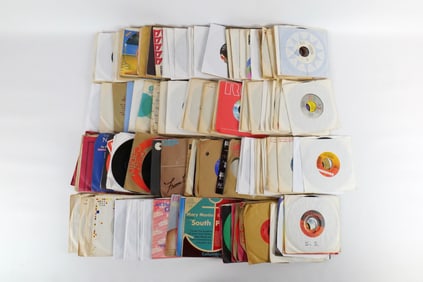 Large Lot of Mixed 45's