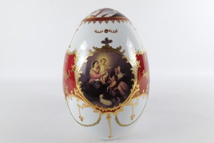 Porcelain Decorative Egg