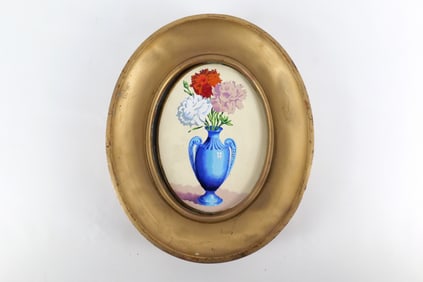 Enamel Painting on Tin
