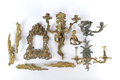 Group Lot of Brass Items