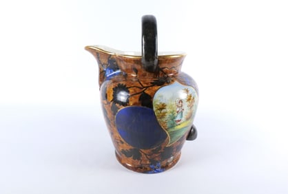 Hand Painted Decorator Pouring Vessel/Jug