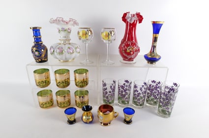 Large Lot of Glass