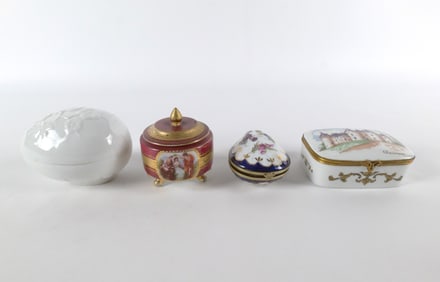 Group Lot of Dresser Boxes