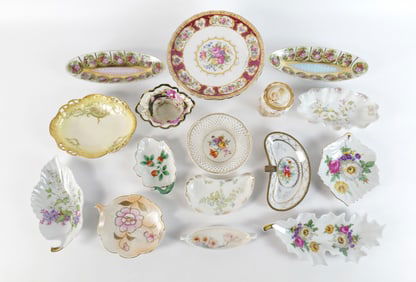 Large Lot of Nappy Dishes and Compotes