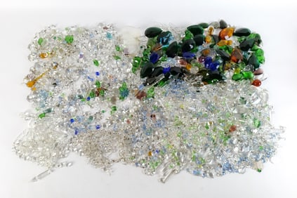 Lot of Mixed Prisms and Beads