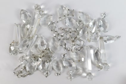Lot of Clear Prisms