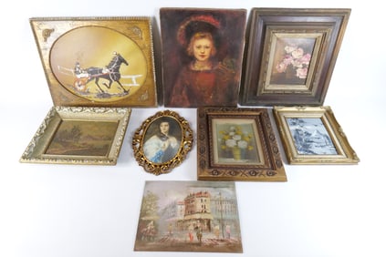 Group Lot of Art