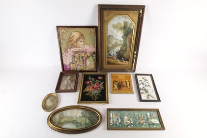 Group Lot of Framed Art