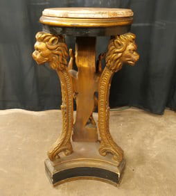 French Style Marble Top Foyer Table