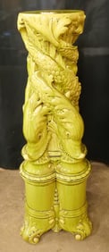 Majolica Pedestal