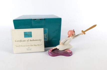 WDCC Peter Pan "You'll Never Leave This Ship Alive" Figurine
