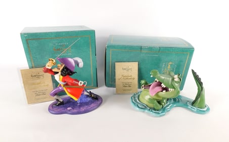 Lot of 2 WDCC Peter Pan Figurines