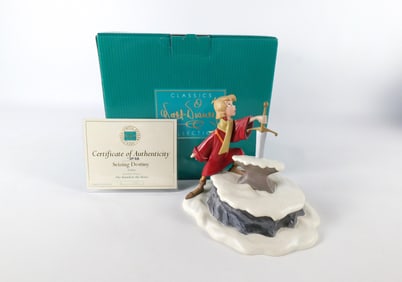 WDCC The Sword and the Stone "Seizing Destiny" Figurine