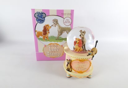 Lady and The Tramp Snow Globe - Disney Store