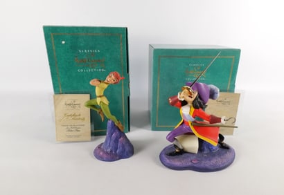 Lot of 2 WDCC Peter Pan Figures