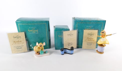 Lot of 3 WDCC Cinderella Figurines