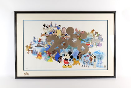 Disney "Welcoming a New Millennium" Sericel