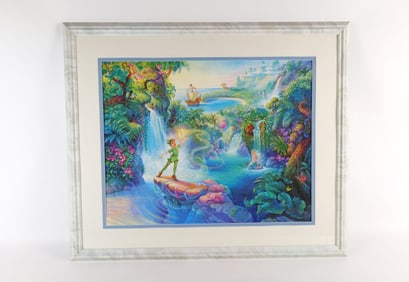 The Magic of Peter Pan Lithograph