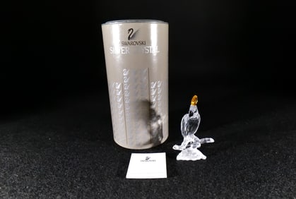 Swarovski Crystal Cockatoo Figurine